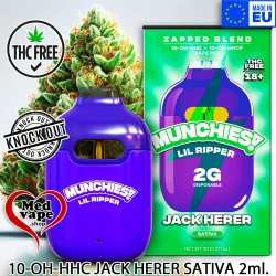 LIL RIPPER JACK HERER 2ml 10-OH - MUNCHIES WEED CANNABIS TCH LEGAL